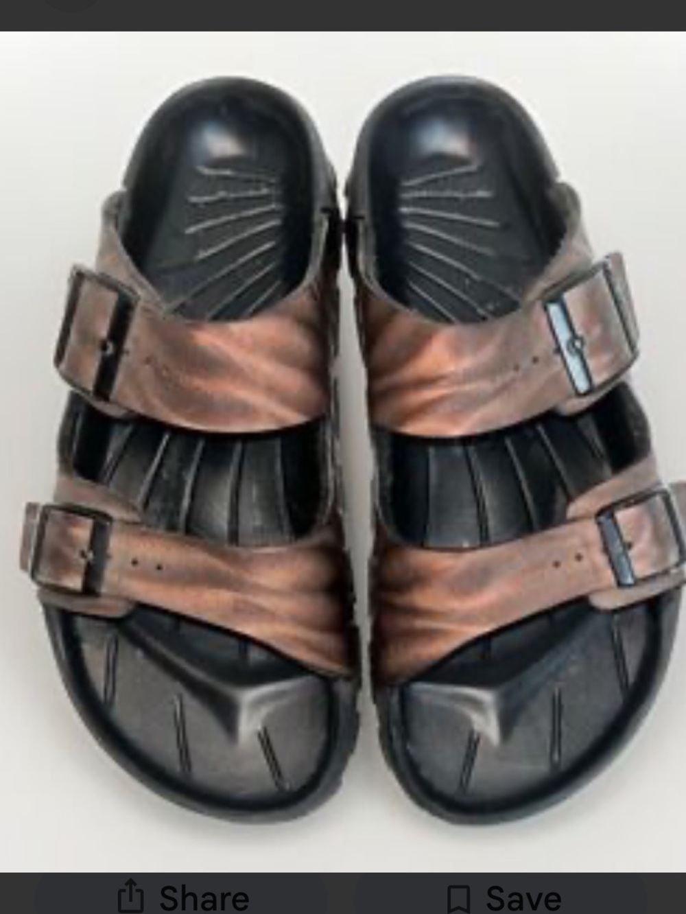 Birkenstock Birki’s Haiti Milano Slingback Sandals Copper Women’s 37 brand new